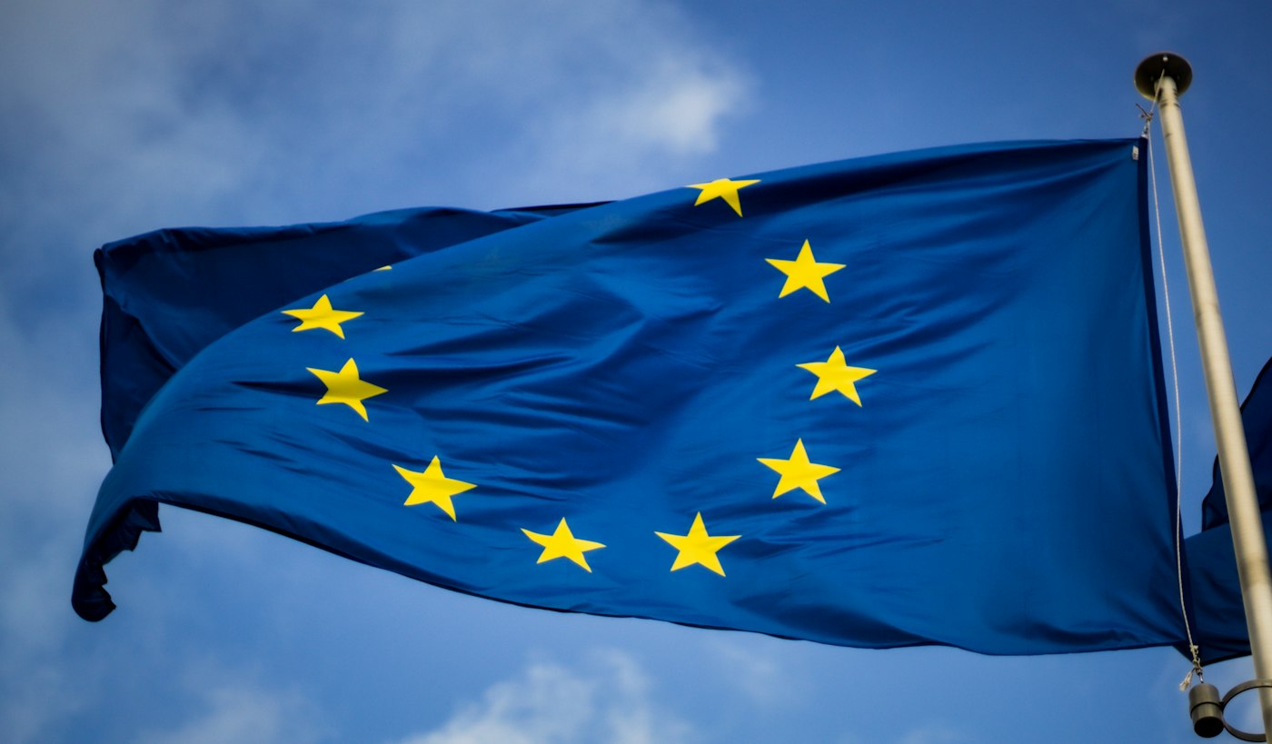 European Union flags